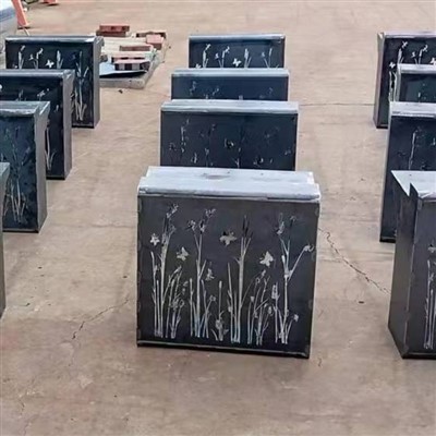 Corten Street Furniture Park Bench