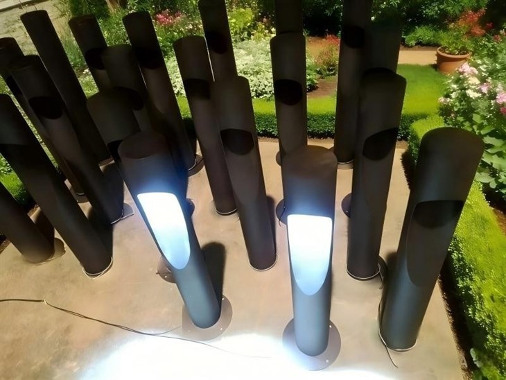 Vintage Patina Corten Steel Lamp suppliers