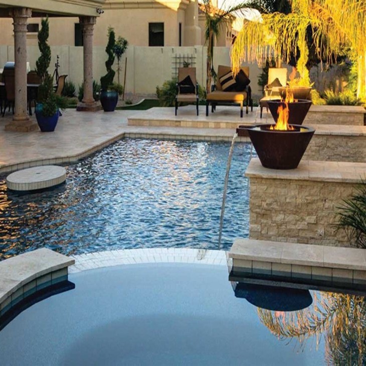 Water Bowl Pool Waterfall Fountain