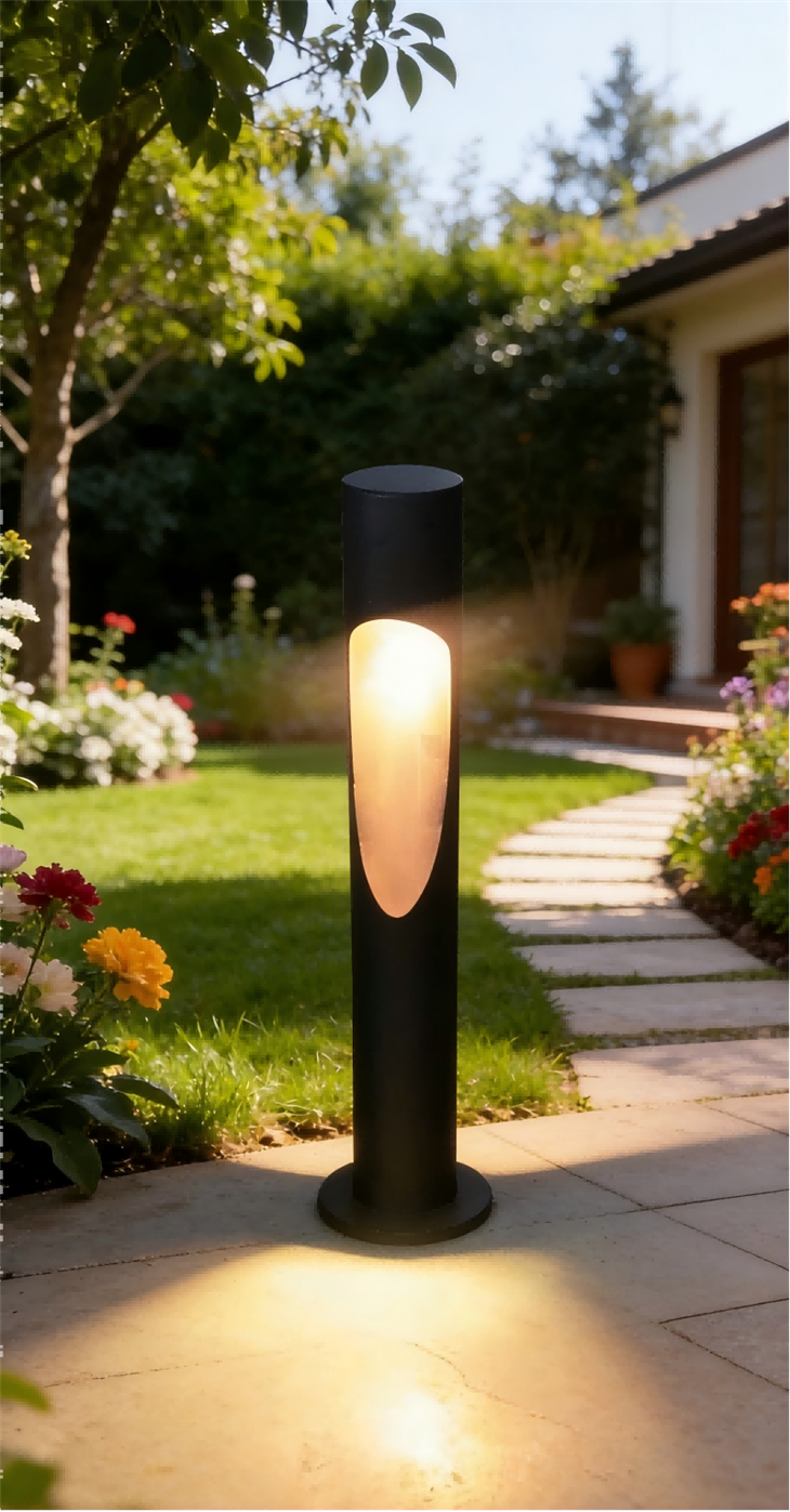 Limyè ki enpèmeyab Corten Steel Path